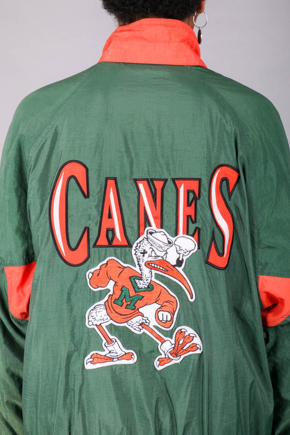Garimpário Brechó Online - Jaqueta Vintage Nike Miami Hurricanes